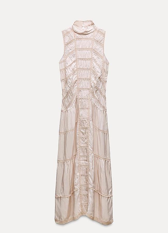 Imagen - Vestido con diseño romántico de Zara (99,95 euros):