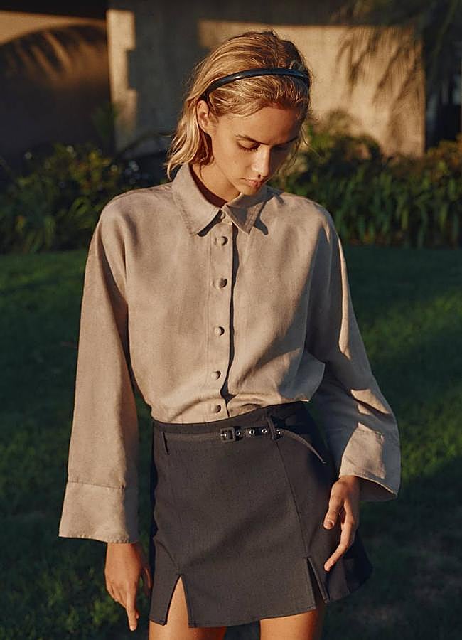 Imagen - Blusa efecto ante