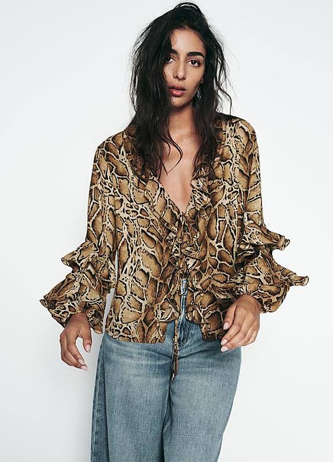 Imagen - Blusa con animal print