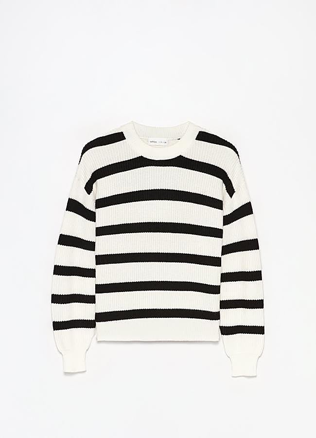 Imagen - Jersey de punto canalé de Lefties. Foto: Lefties.