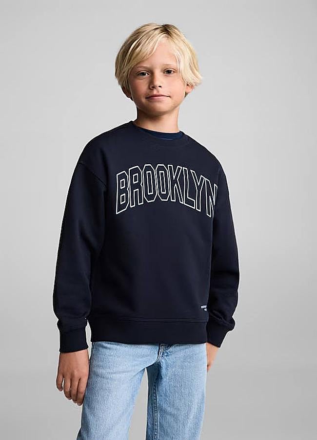 Imagen - Sudadera para niño estilo varsity