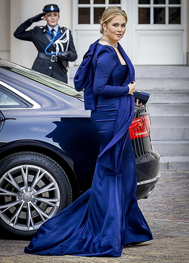 Imagen - El espectacular look de Amalia de Holanda. (Getty)