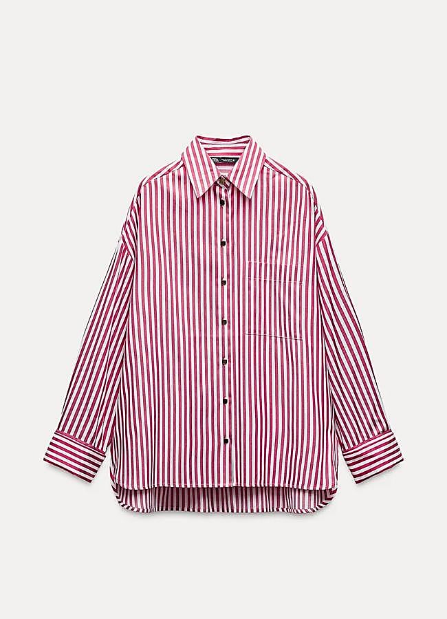 Imagen - Camisa de rayas de Zara.