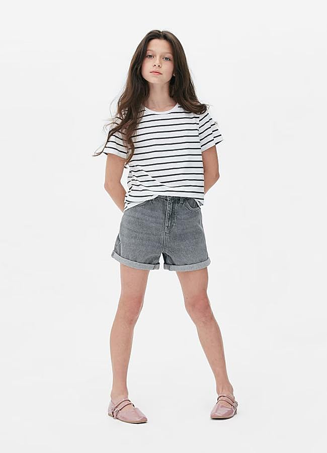 Imagen - Camiseta con estampado de rayas de Primark.