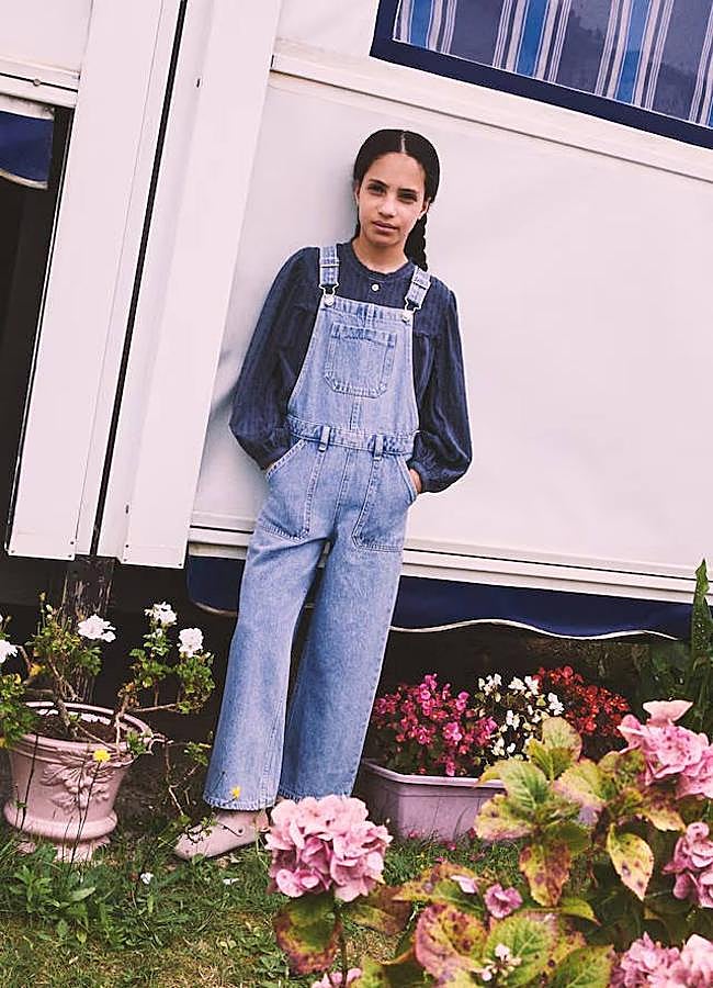 Imagen - Peto largo vaquero para niña