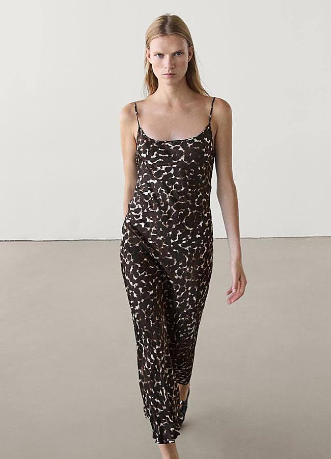 Imagen - Vestido midi animal print