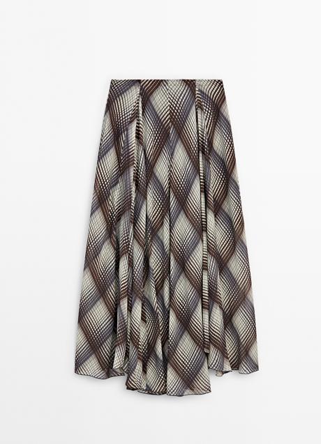 Imagen - Falda estampada de Massimo Dutti (89,95 euros)