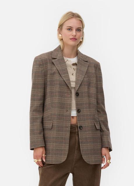 Imagen - Americana con estampado de cuadros de Primark (36 euros)