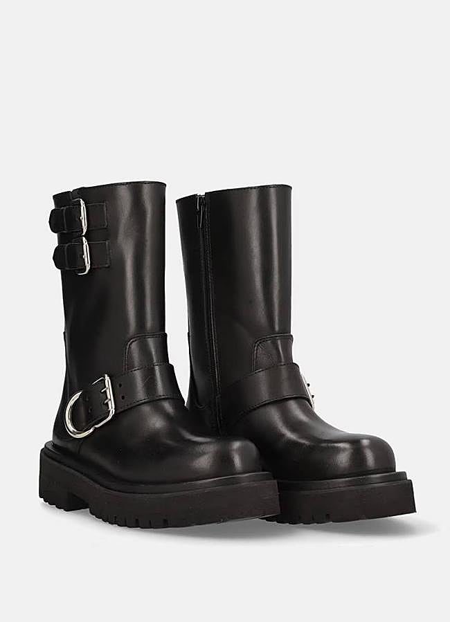 Imagen - Botas de piel biker