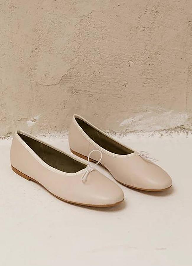 Imagen - Bailarinas blancas Adela, de Ganzitos. Precio 110 euros.