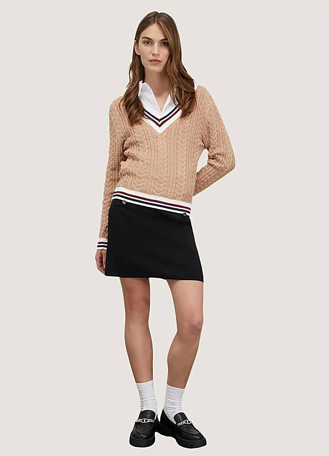 Imagen - Jersey con ribetes entallado