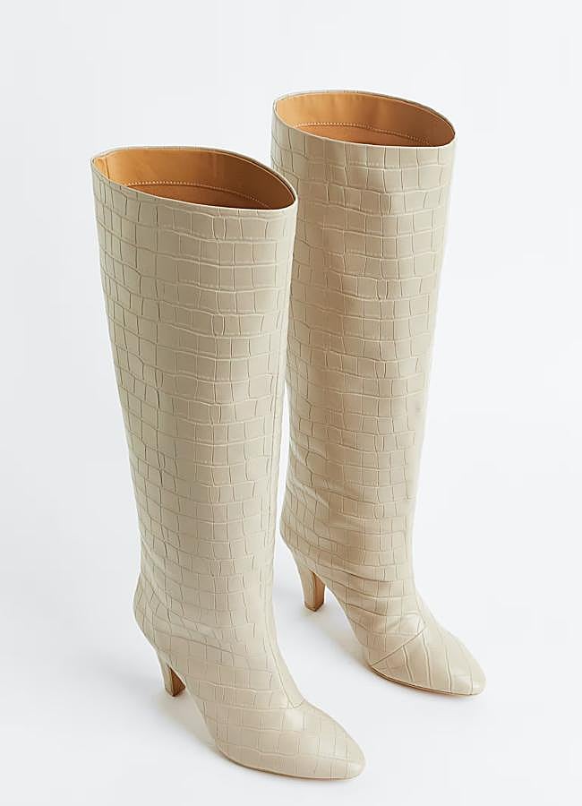 Imagen - Botas altas blancas de H&M, 59,99 euros-