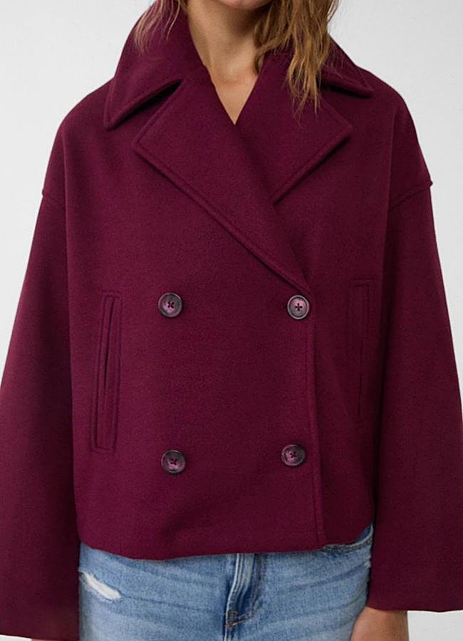 Imagen - Chaqueta burdeos cruzada