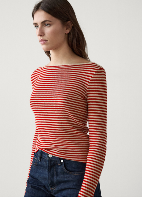 Imagen - Camiseta de rayas de Massimo Dutti (39,99 euros)