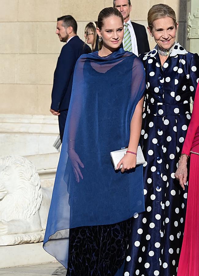 Imagen - Irene Urdangarín con vestido de terciopelo. Foto: Gtres.