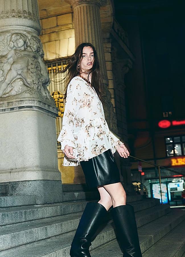 Imagen - Blusa boho con estampado floral