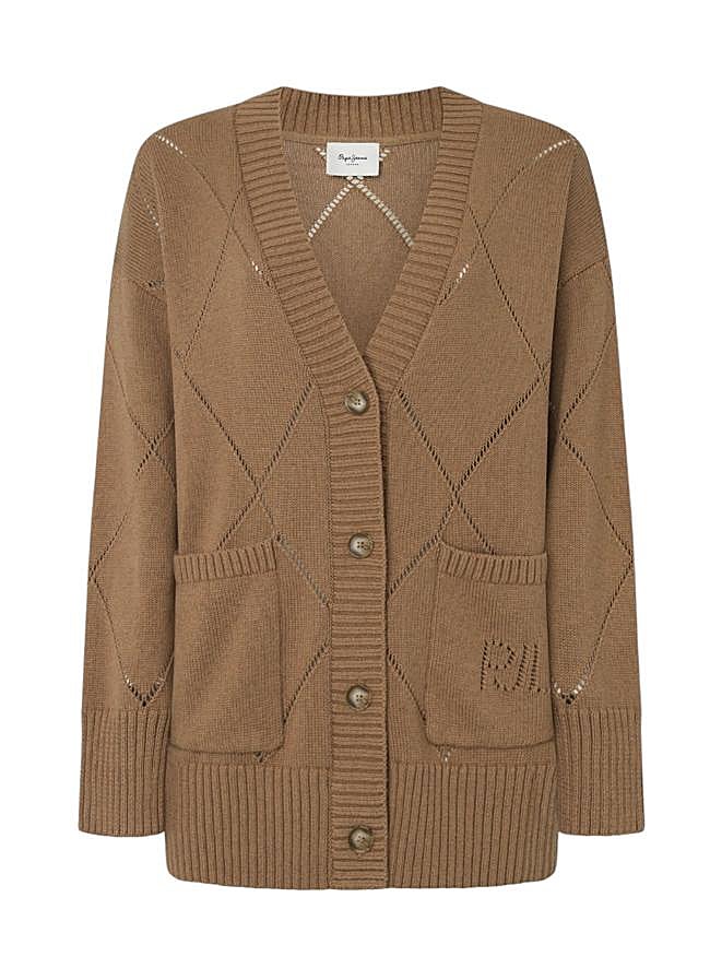 Imagen - Cárdigan marrón de Pepe Jeans, 89,10 euros.