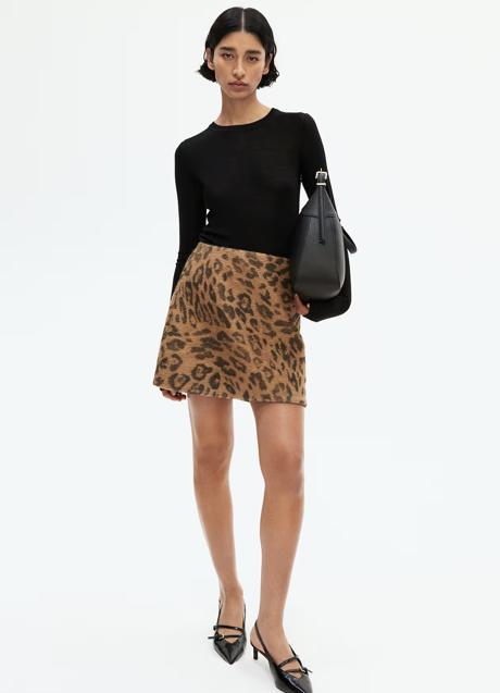 Imagen - Falda con estampado de leopardo de H&M (19,99 euros)