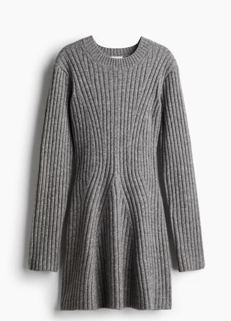 Imagen - Vestido gris de H&M (39,99 euros)