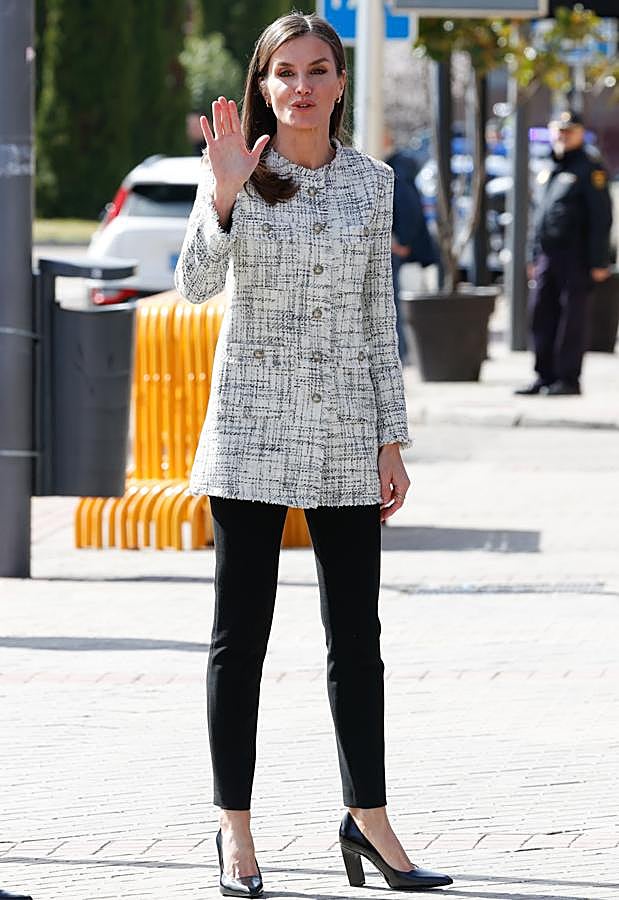 Imagen - La reina Letizia con una chaqueta de tweed de Massimo Dutti. / GTRES