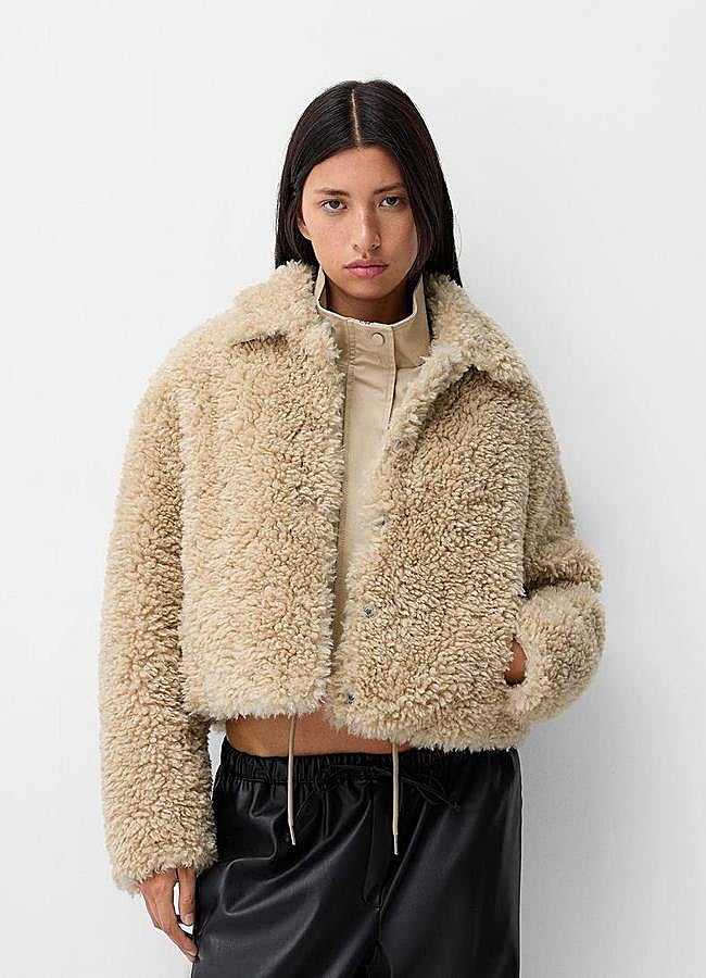 Imagen - Chaqueta de borreguillo cropped