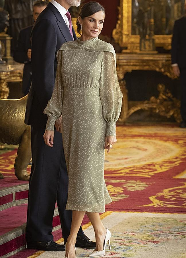 Imagen - La reina Letizia en el Día de la Hispanidad 2022 (GTRES)