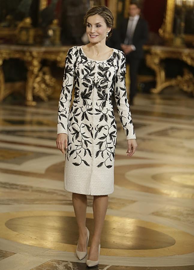 Imagen - La reina Letizia en el Día de la Hispanidad 2016 (GTRES)