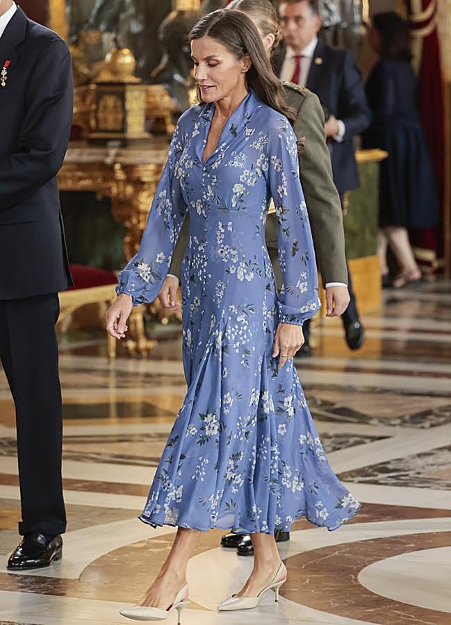 Imagen - La reina Letizia en el Día de la Hispanidad 2023 (GTRES)