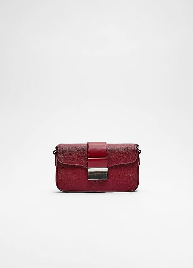 Imagen - Bolso bandolera burdeos