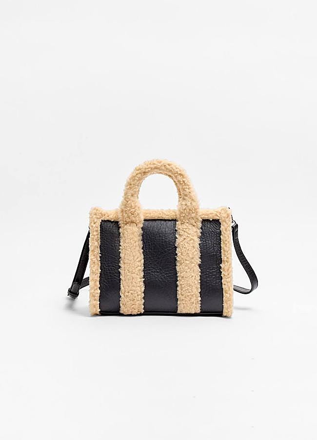 Imagen - Bolso bandolera con borreguillo