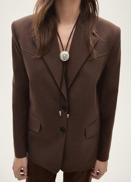 Imagen - Americana estampada de Mango (69,99 euros)