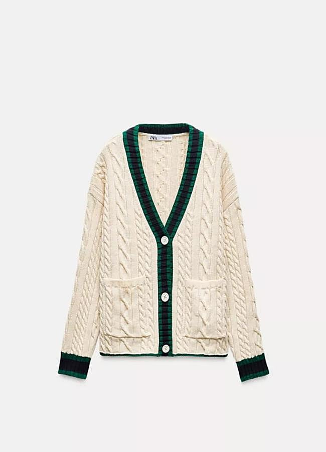 Imagen - Chaqueta de punto de Zara.