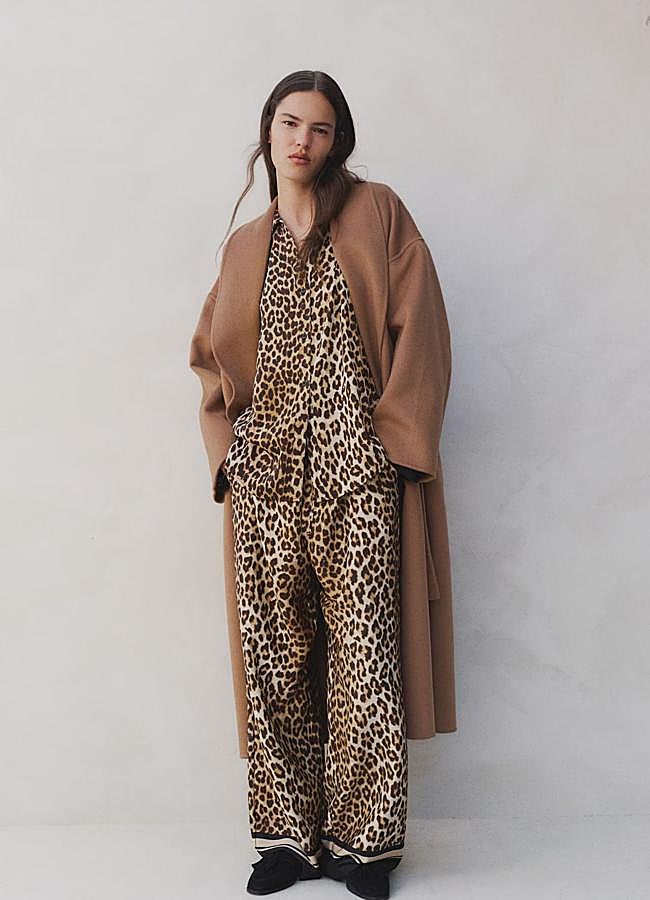 Imagen - Pantalones de leopardo en tejido fluido