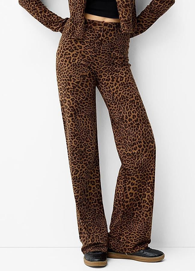 Imagen - Pantalones de leopardo rectos