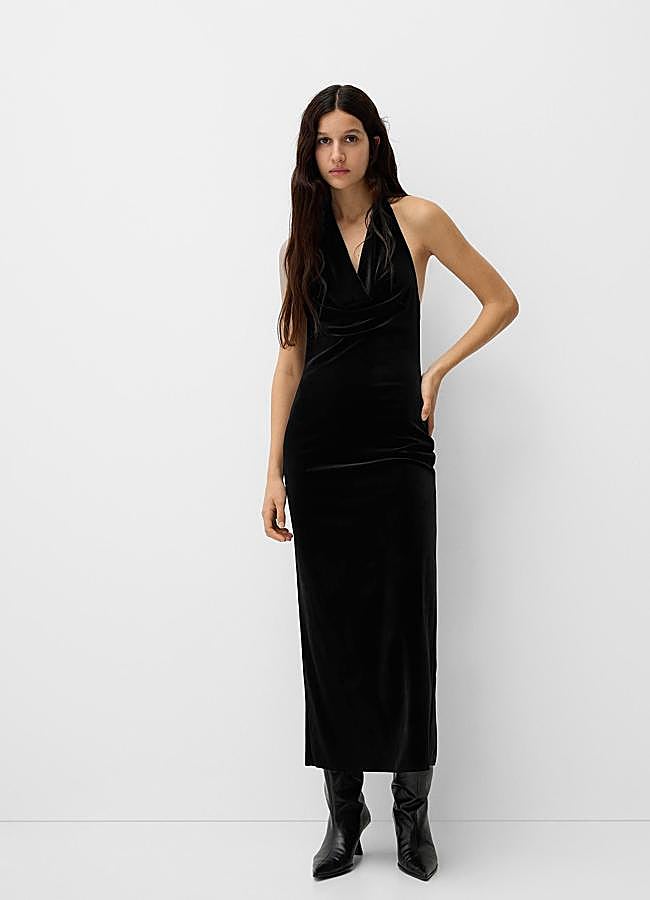 Imagen - Vestido midi de terciopelo