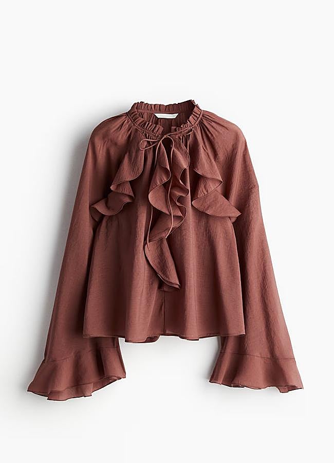 Imagen - Blusa dusty rose de H&M, 39,99 euros.