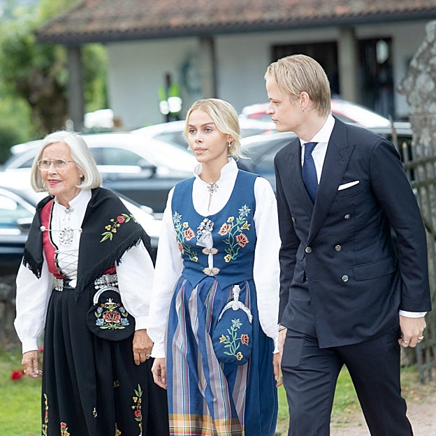 Juliane Snekkestad y Marius Borg cuando eran pareja. 