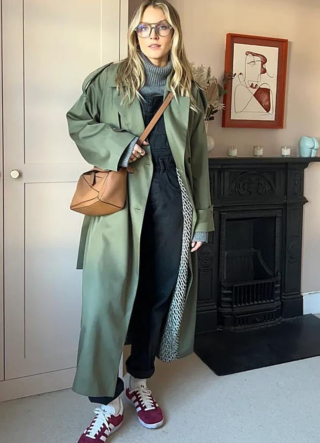 Imagen - Looks con peto vaquero para otoño (INSTAGRAM)