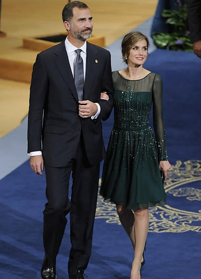 Imagen - La reina Letizia en los Premios Princesa de Asturias de 2013(GTRES)