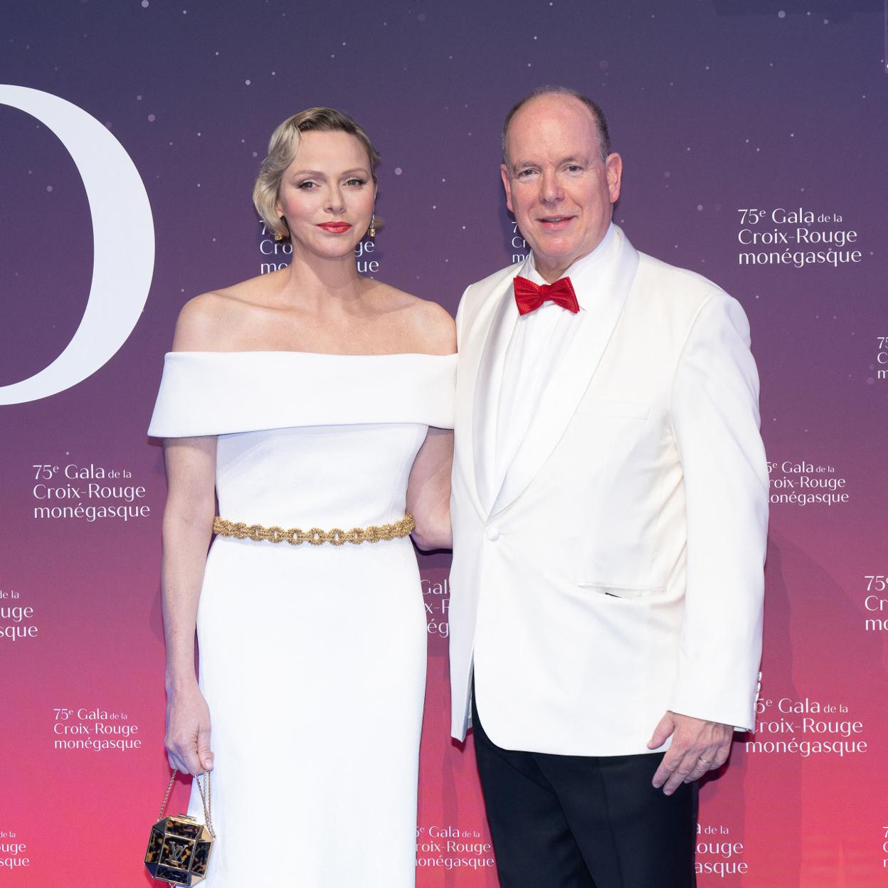 Charléne y Alberto de Mónaco no comparten la afición por el fútbol. 