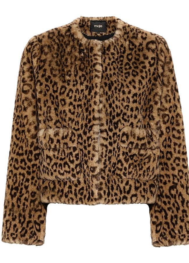 Imagen - Chaqueta con estampado de leopardo de Maje.