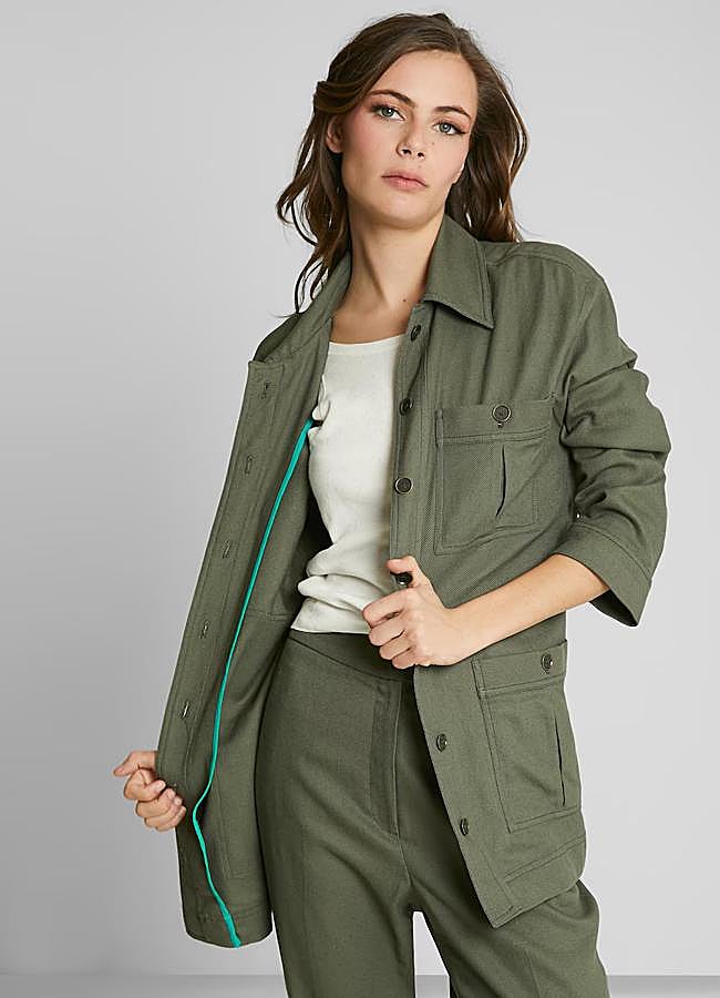 Imagen - Chaqueta sahariana en verde de Trucco.
