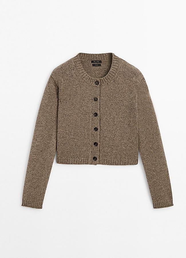 Imagen - Cárdigan de lana de Massimo Dutti, 65,95 euros.