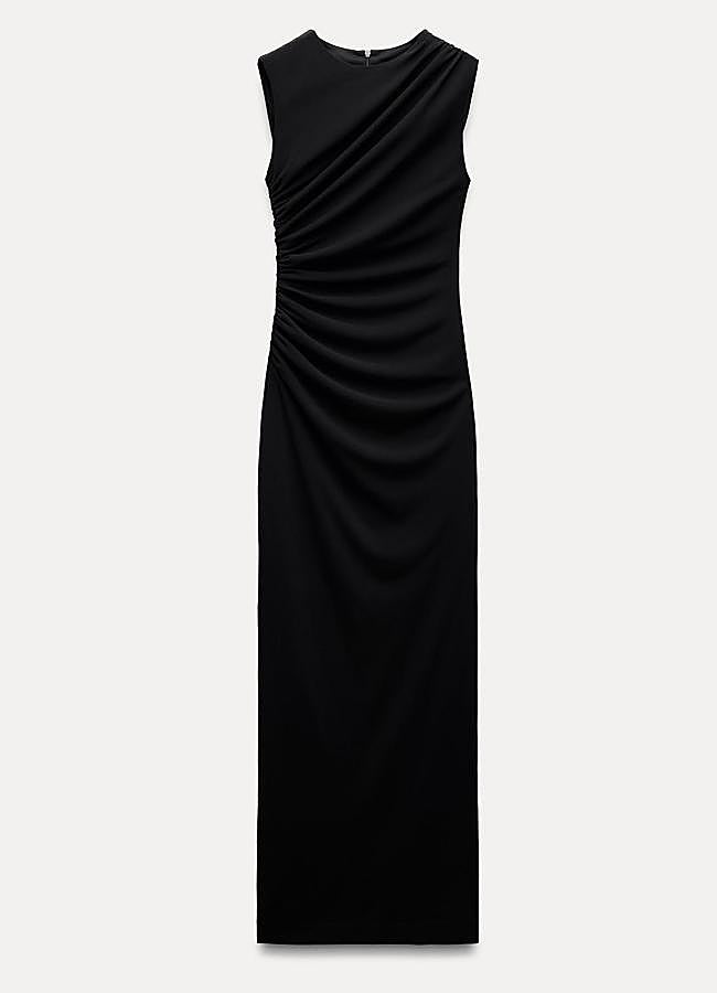 Imagen - El vestido negro básico de Zara que ha llevado la infanta Sofía.