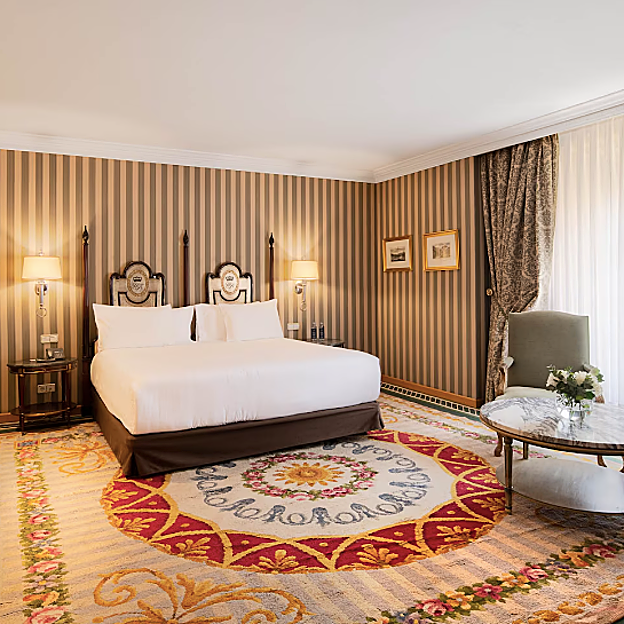 Una de las suites del Hotel Reconquista de Oviedo. 