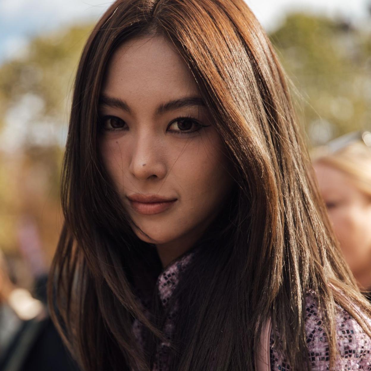 Una modelo asiática.