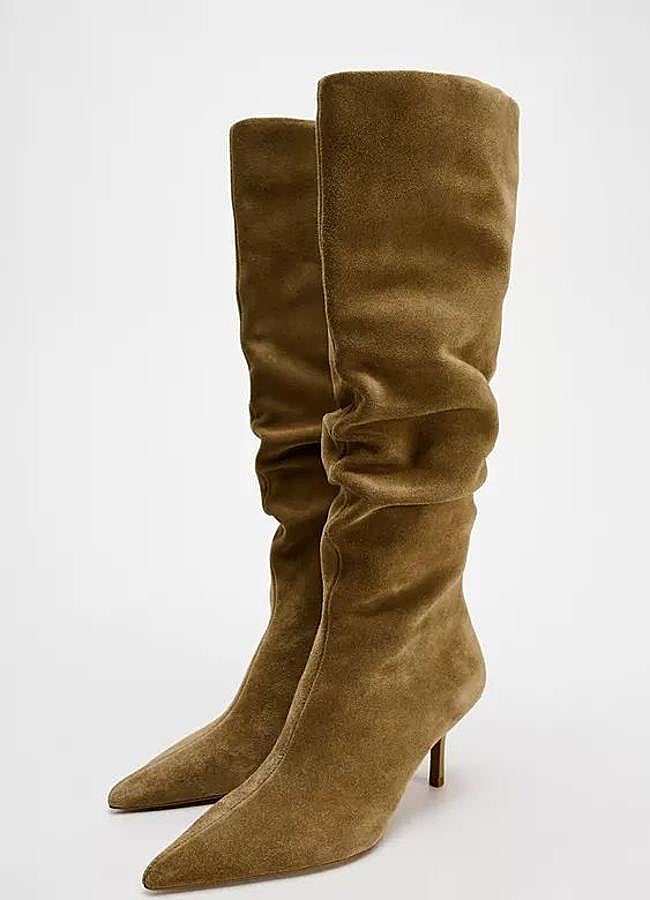 Imagen - Botas de tacón slouchy en ante