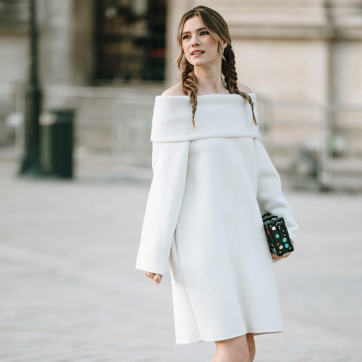 Estos son los vestidos de punto más sencillos y elegantes que gustan a todas. 