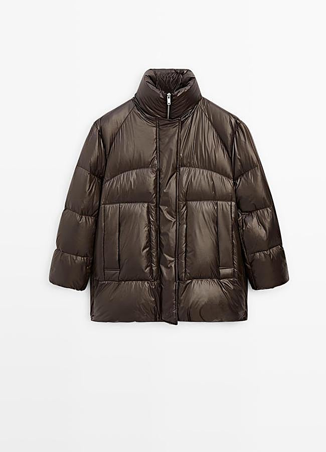 Imagen - Abrigo de plumas de Massimo Dutti.