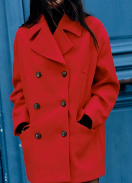 Imagen - Abrigo rojo de Zara (49,95 euros)